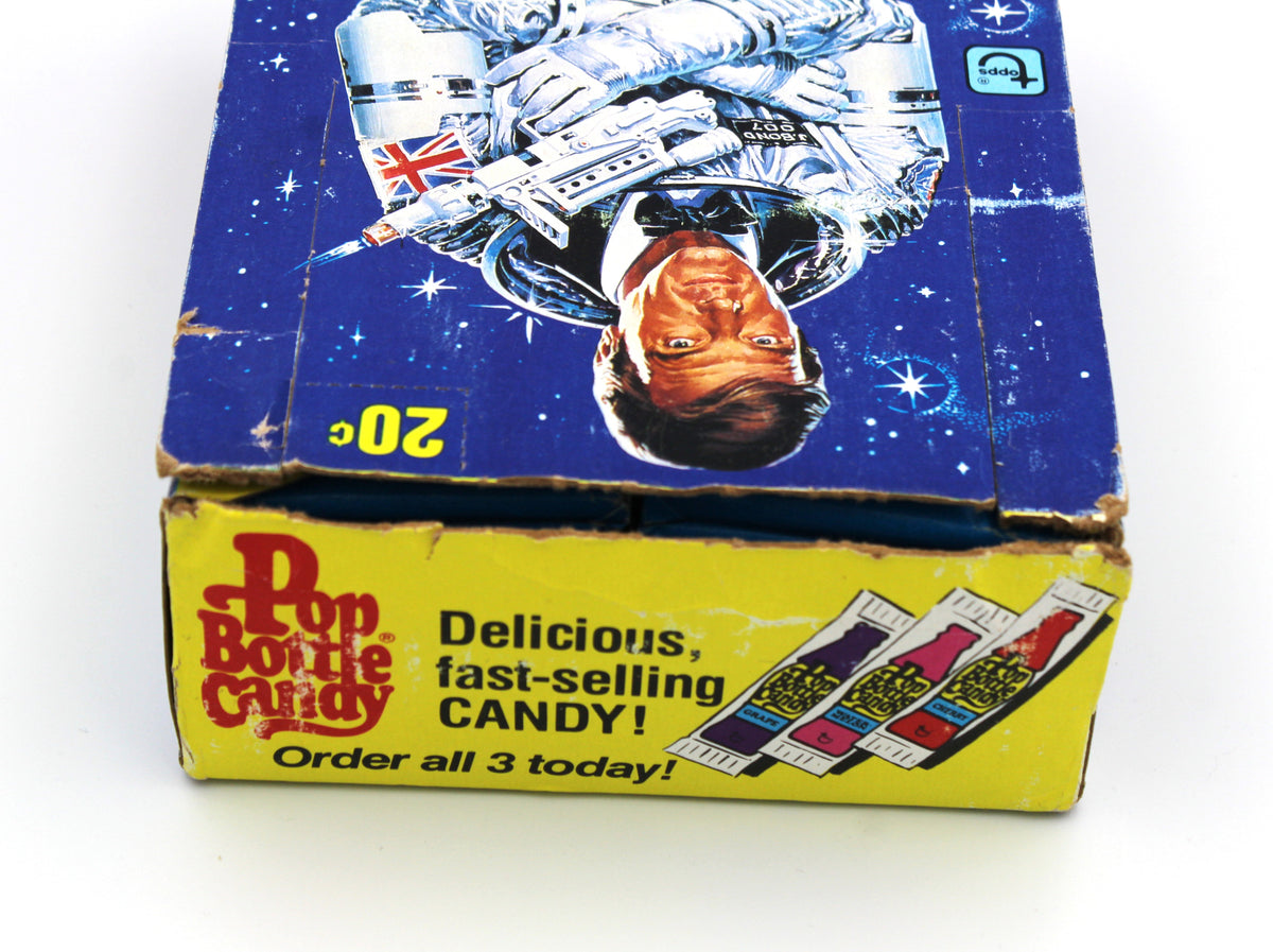 1979 Topps Moonraker 007 Display Box & Sealed Wax Packs, Canadian Price Variant, G+