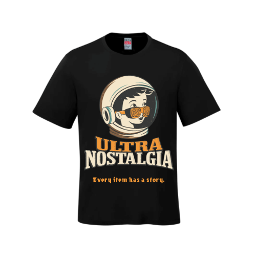 Ultra Nostalgia Limited Edition Launch Logo T-Shirt, Numbered /25