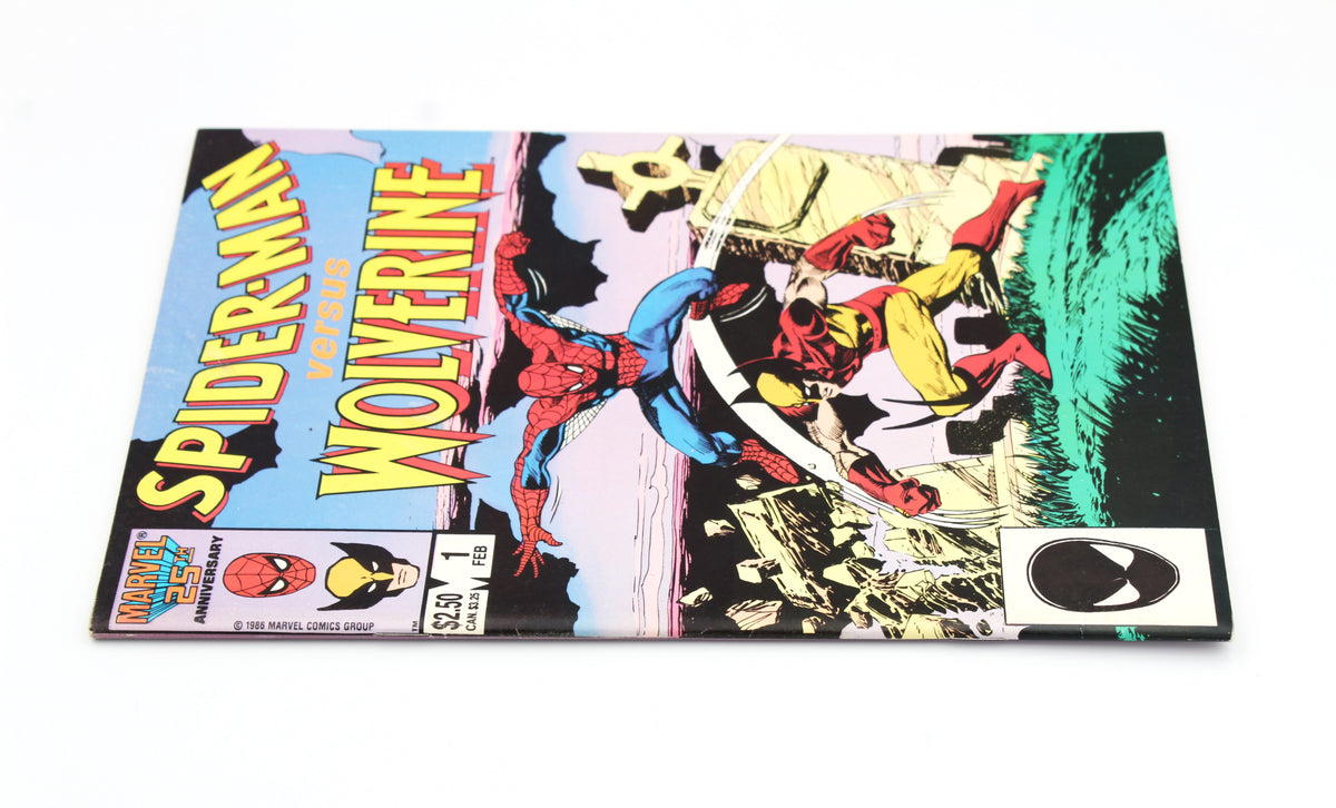 Spider-Man vs. Wolverine (1987 Marvel) #1, First Edition, Direct, FN+