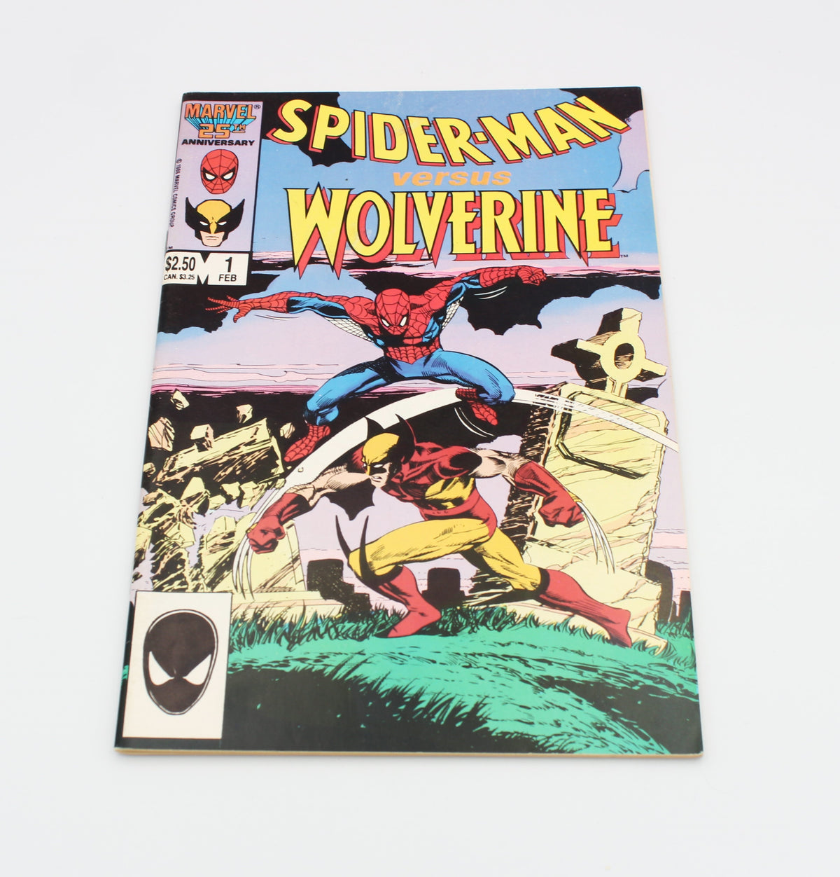 Spider-Man vs. Wolverine (1987 Marvel) #1, First Edition, Direct, FN+
