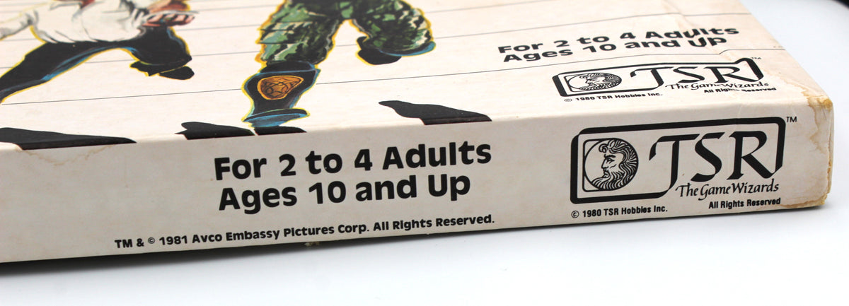 Rare 1981 Escape From New York Board Game, G Box, Mint/Unplayed Contents