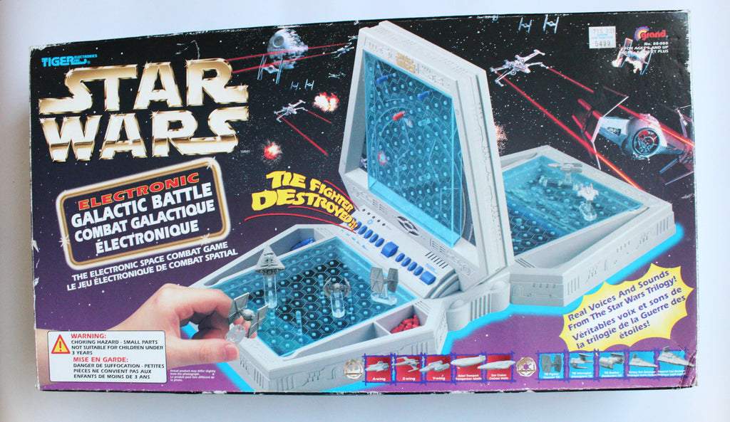 1997 Star Wars Galactic Battle Battleship Game, Untested, For Parts