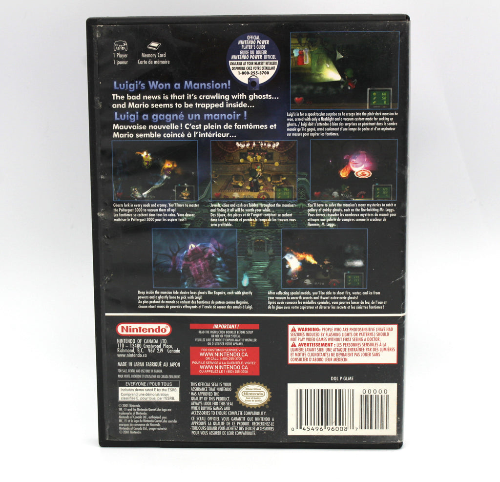 Luigi's Mansion (Nintendo GameCube, 2001), Tested & Working
