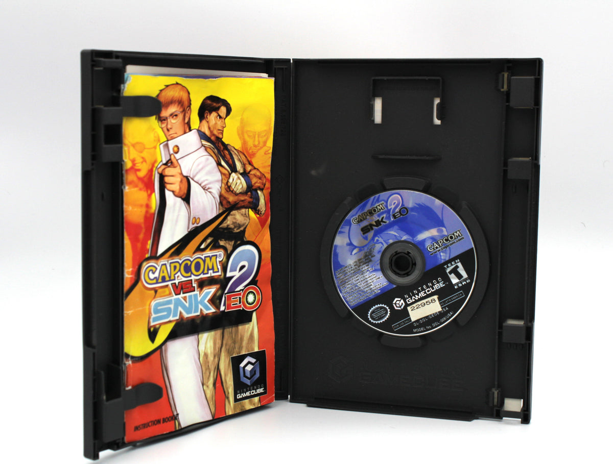 Capcom vs. SNK 2 EO (Nintendo GameCube, 2002), Tested & Working