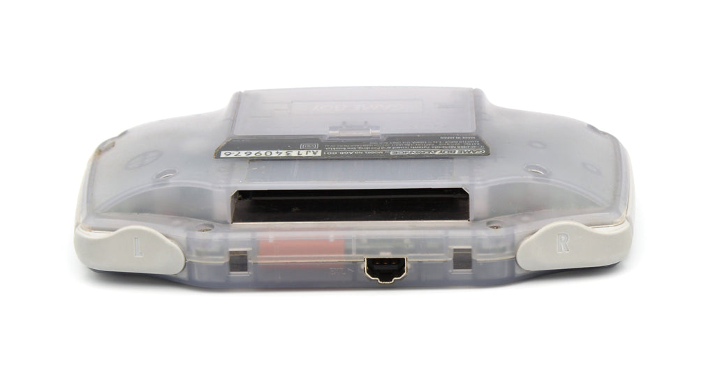 Nintendo Gameboy Advance Glacier AGB-001, Tested & Working