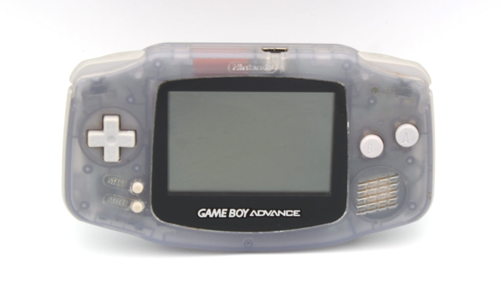 Nintendo Gameboy Advance Glacier AGB-001, Tested & Working
