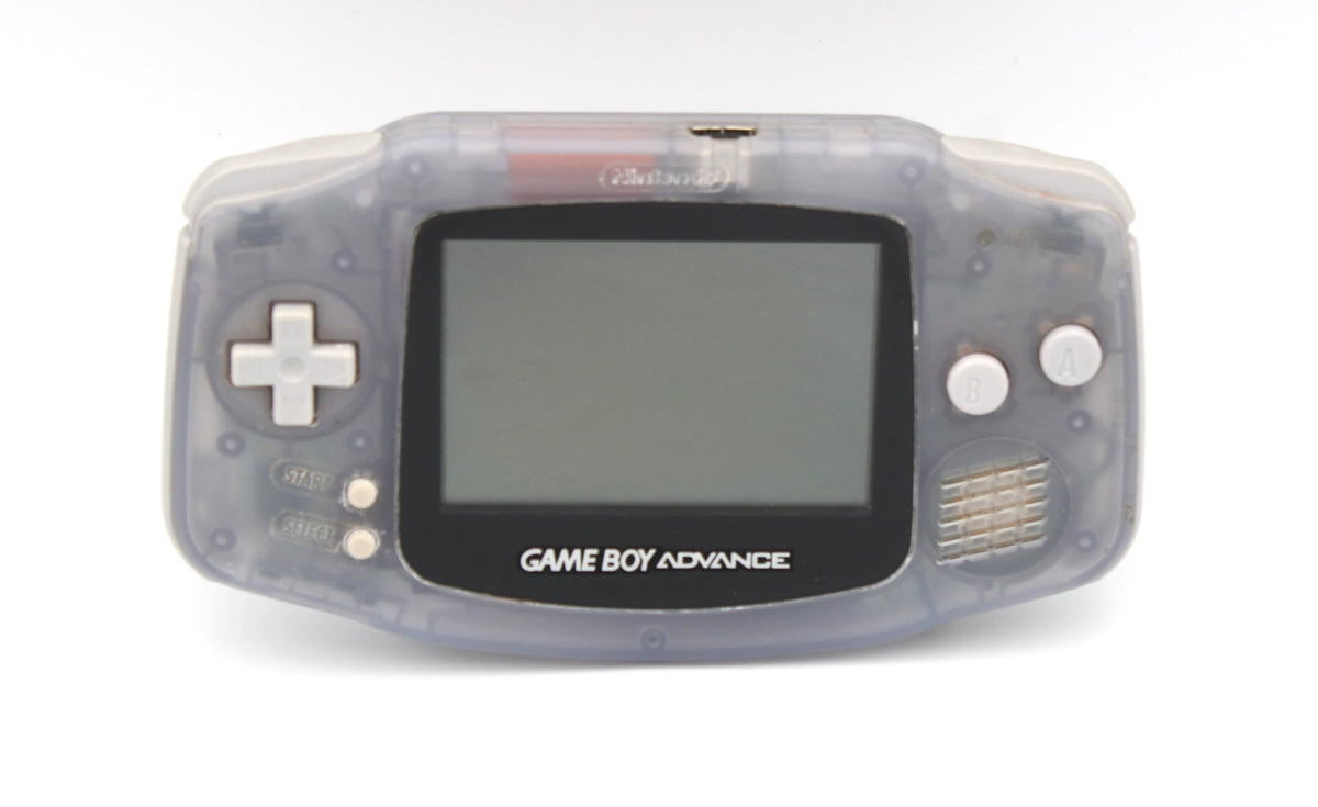 Nintendo Gameboy Advance Glacier AGB-001, Tested & Working