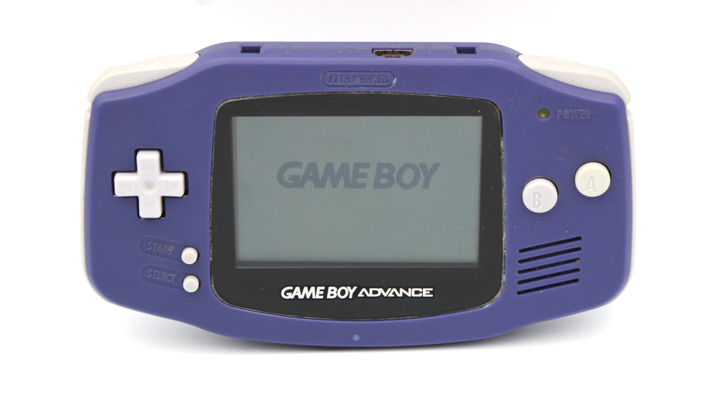 Nintendo Gameboy Advance Indigo Purple AGB-001, Tested & Working