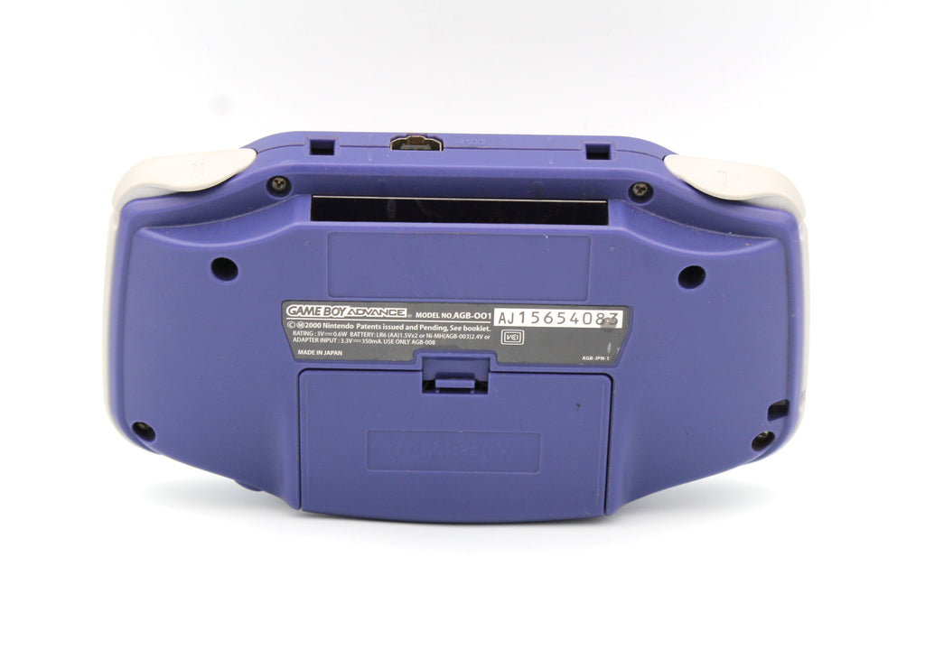 Nintendo Gameboy Advance Indigo Purple AGB-001, Tested & Working