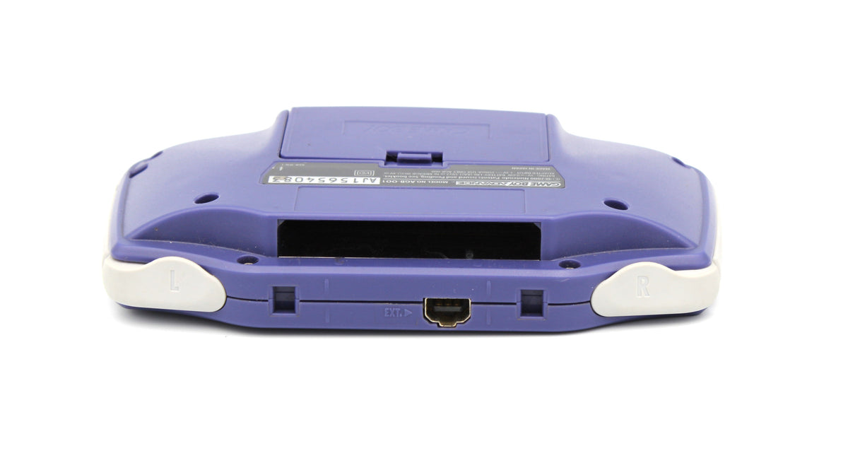 Nintendo Gameboy Advance Indigo Purple AGB-001, Tested & Working