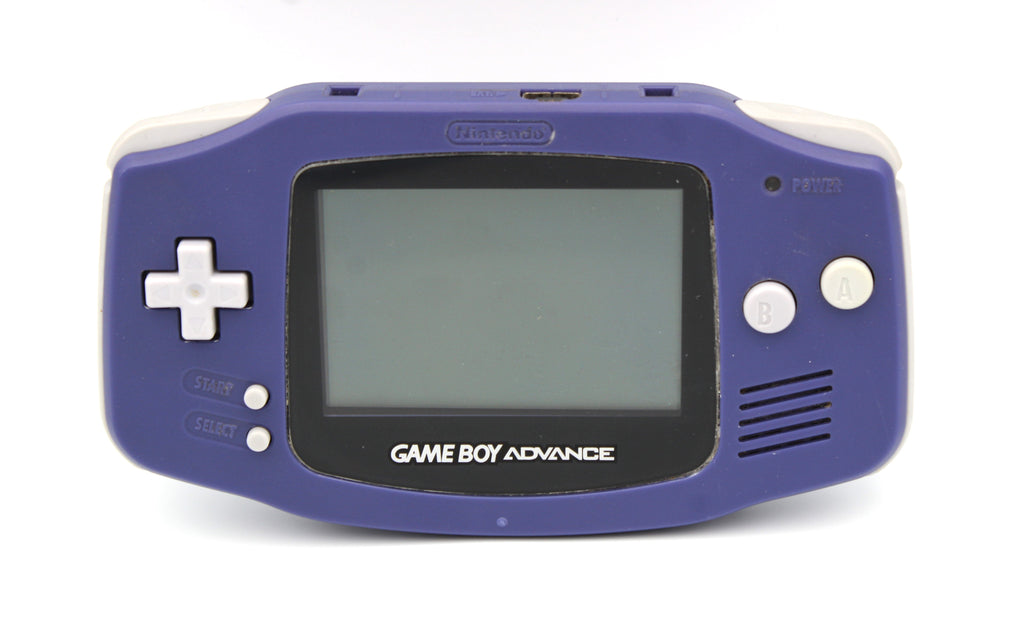 Nintendo Gameboy Advance Indigo Purple AGB-001, Tested & Working