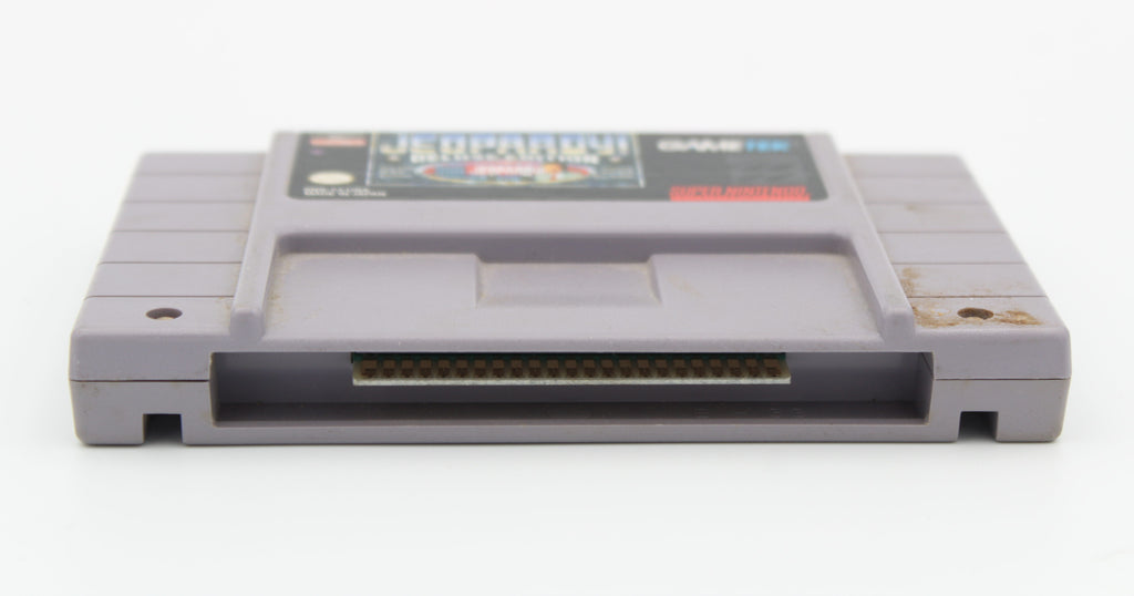 Jeopardy! Deluxe Edition (Super Nintendo, SNES) Authentic Cartridge Only, Tested & Working