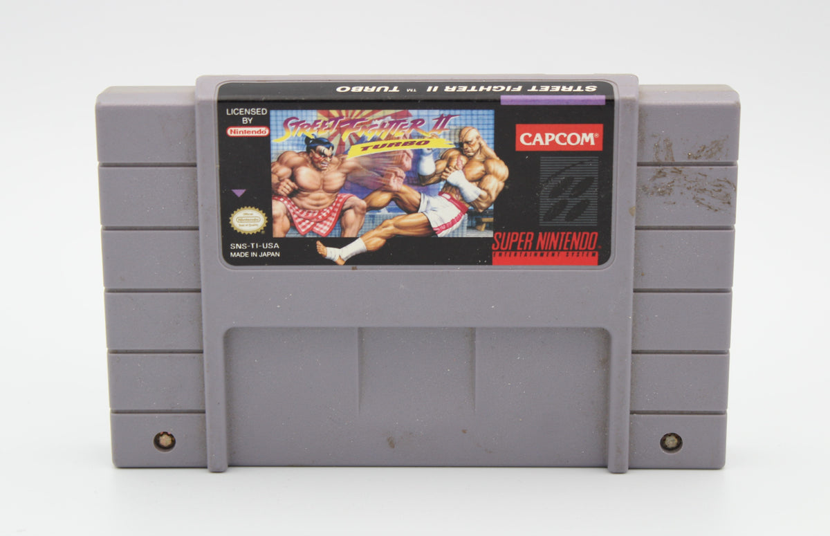 Street Fighter II Turbo (Super Nintendo SNES) Cartridge Only, Authentic, Tested & Working