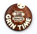 c. 1970's - 1980's Tim Horton's Donuts "Grin Time" Promotional Pinback