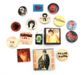 1970's and 1980's Heavy Metal & Rock Pinback Lot, AC/DC, The Doors, Sex Pistols