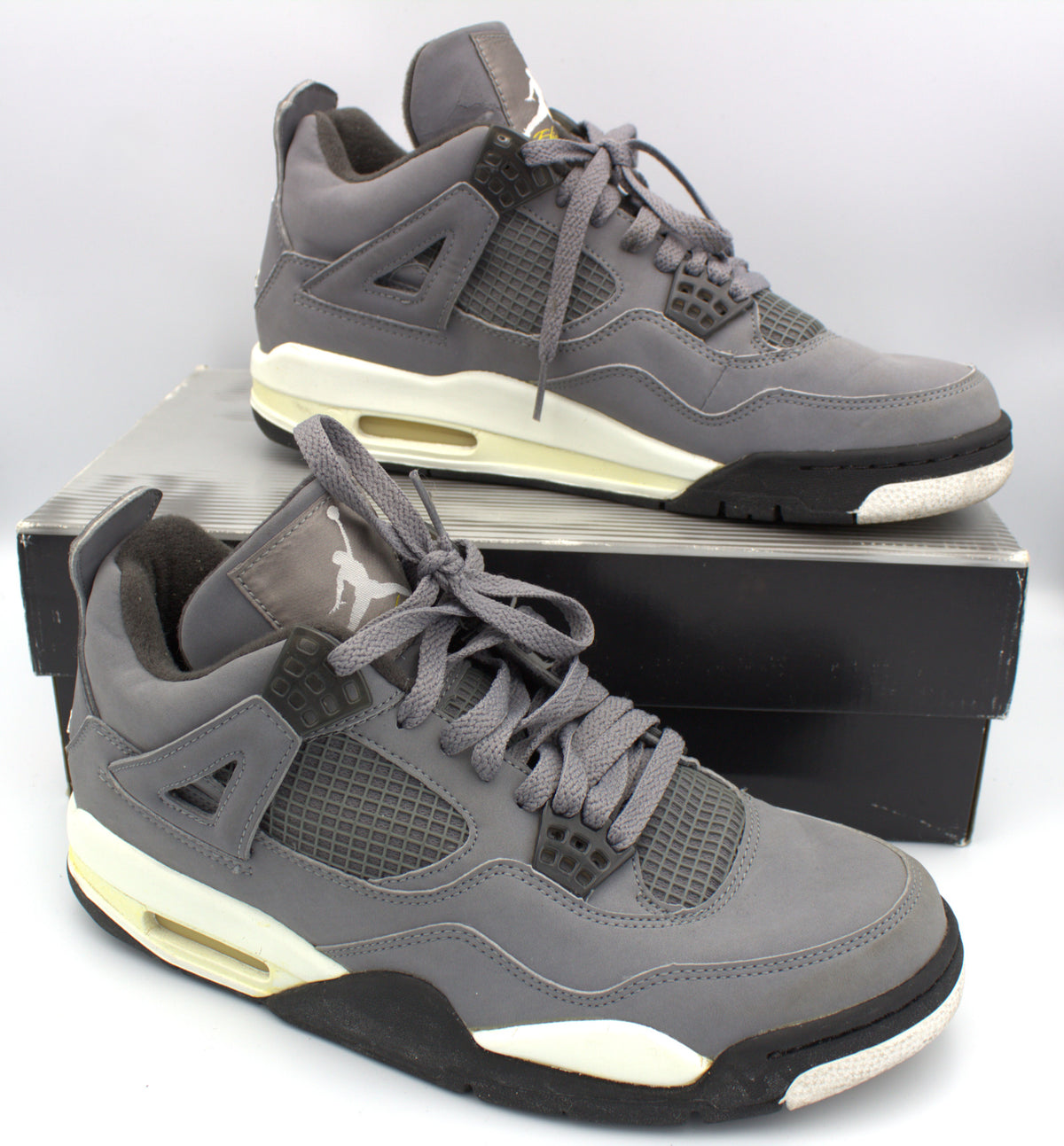 Air Jordan 4 Cool Grey/Chrome, 2004, Size 8, Original Box