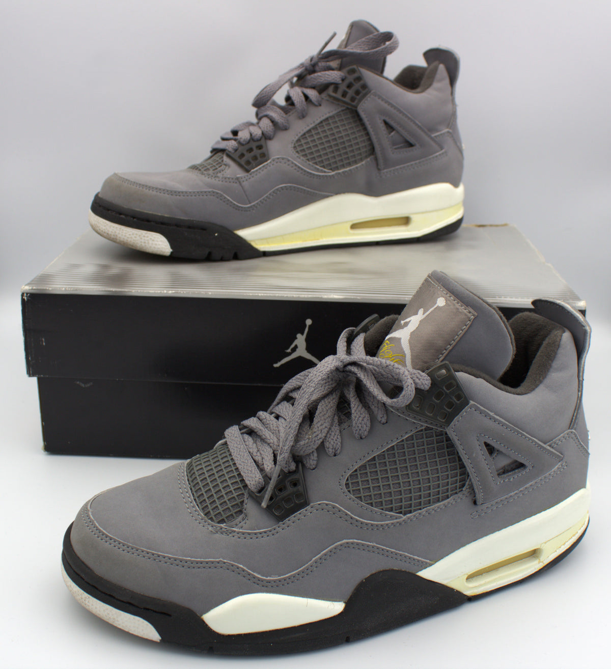 Air Jordan 4 Cool Grey/Chrome, 2004, Size 8, Original Box