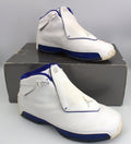 Air Jordan 18 OG 2003 White Sport Royal, Size 7.5, Original Box